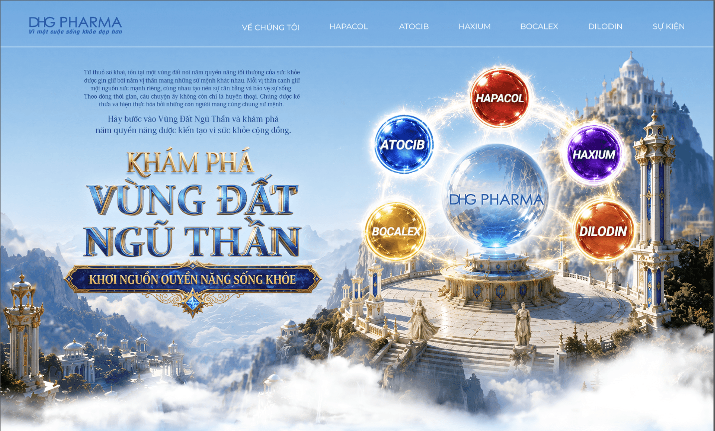 Khám phá vùng đất ngũ thần